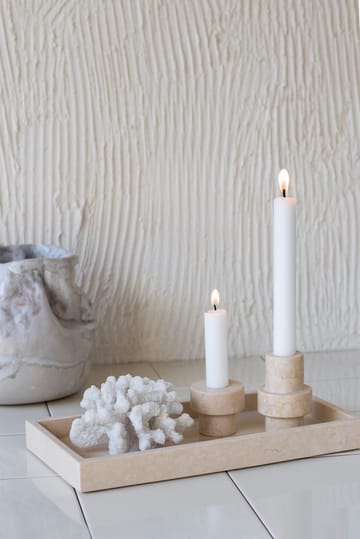 Candelabro Marble 8,5 cm - Sand - Mette Ditmer