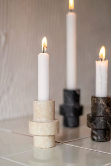 Candelabro Marble 8,5 cm - Sand - Mette Ditmer