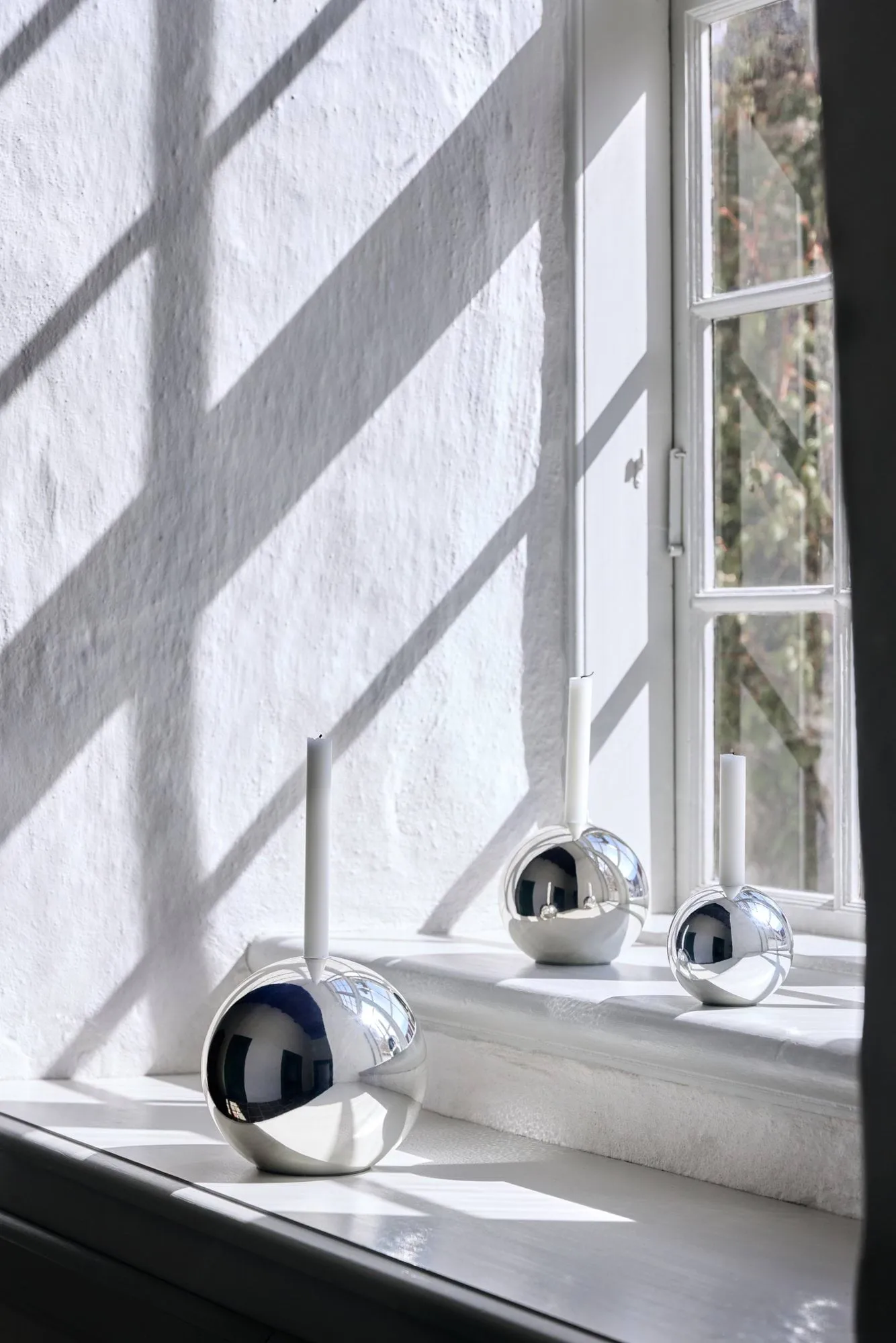 Candelabro Sphere, Small, Ø11,5xH11 cm Mette Ditmer
