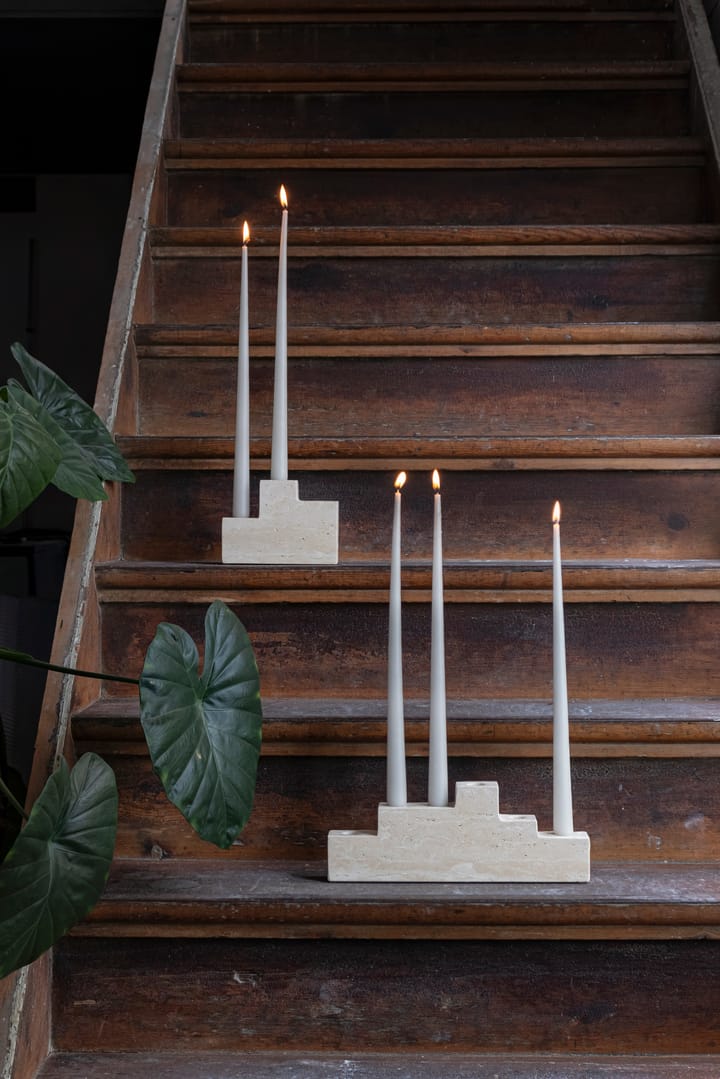 Candelabro Step trio, Linen Mette Ditmer