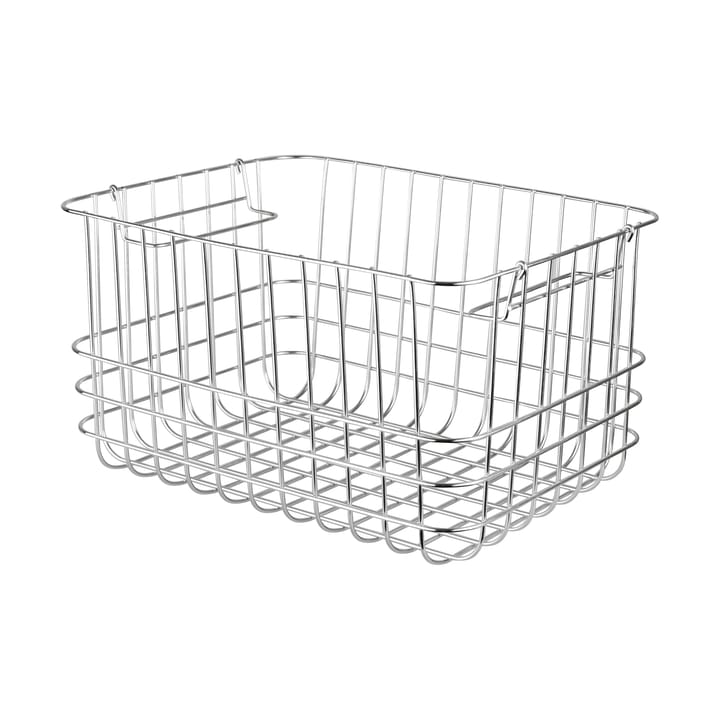Cesta de almacenamiento Store-it medium - Chrome - Mette Ditmer