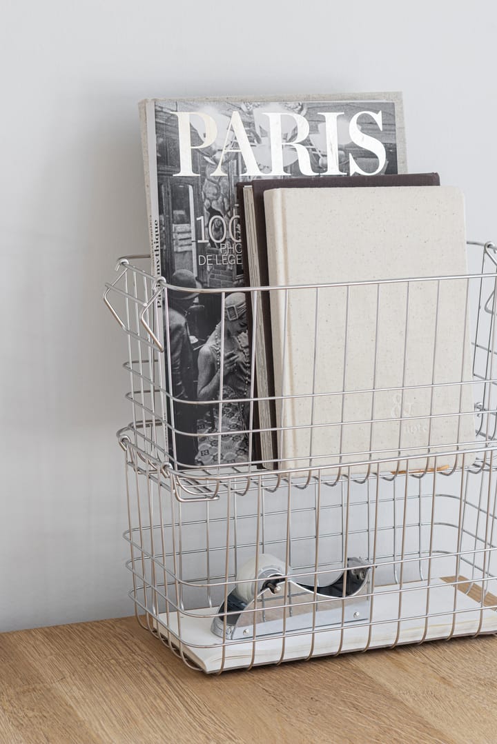 Cesta de almacenamiento Store-it small, Chrome Mette Ditmer