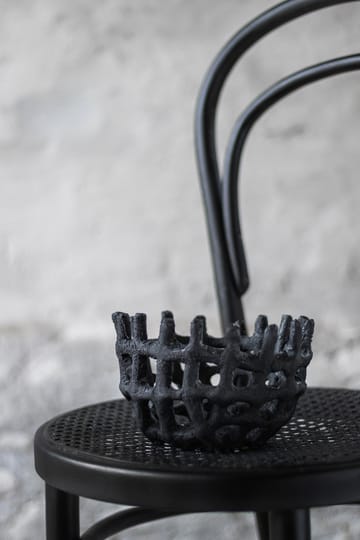 Cesta trenzada Art Piece - Black - Mette Ditmer