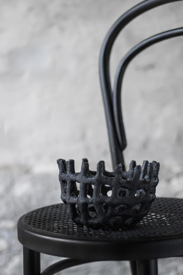 Cesta trenzada Art Piece, Black Mette Ditmer