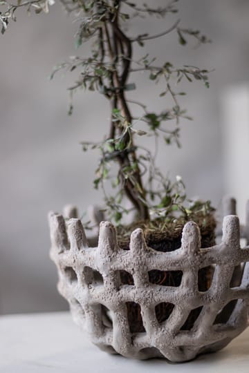 Cesta trenzada Art Piece - Sand - Mette Ditmer