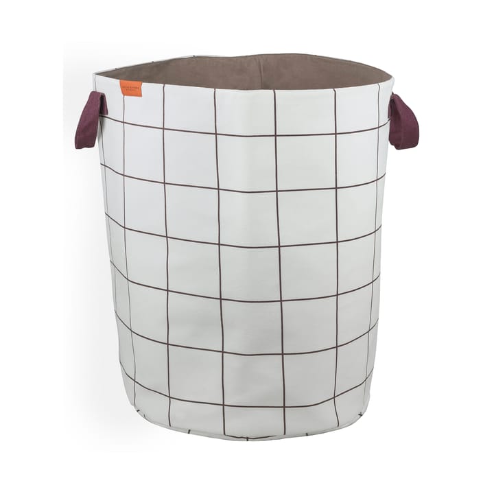 Cesto de colada Mesh Ø40×50 cm, Brown-Off-white Mette Ditmer