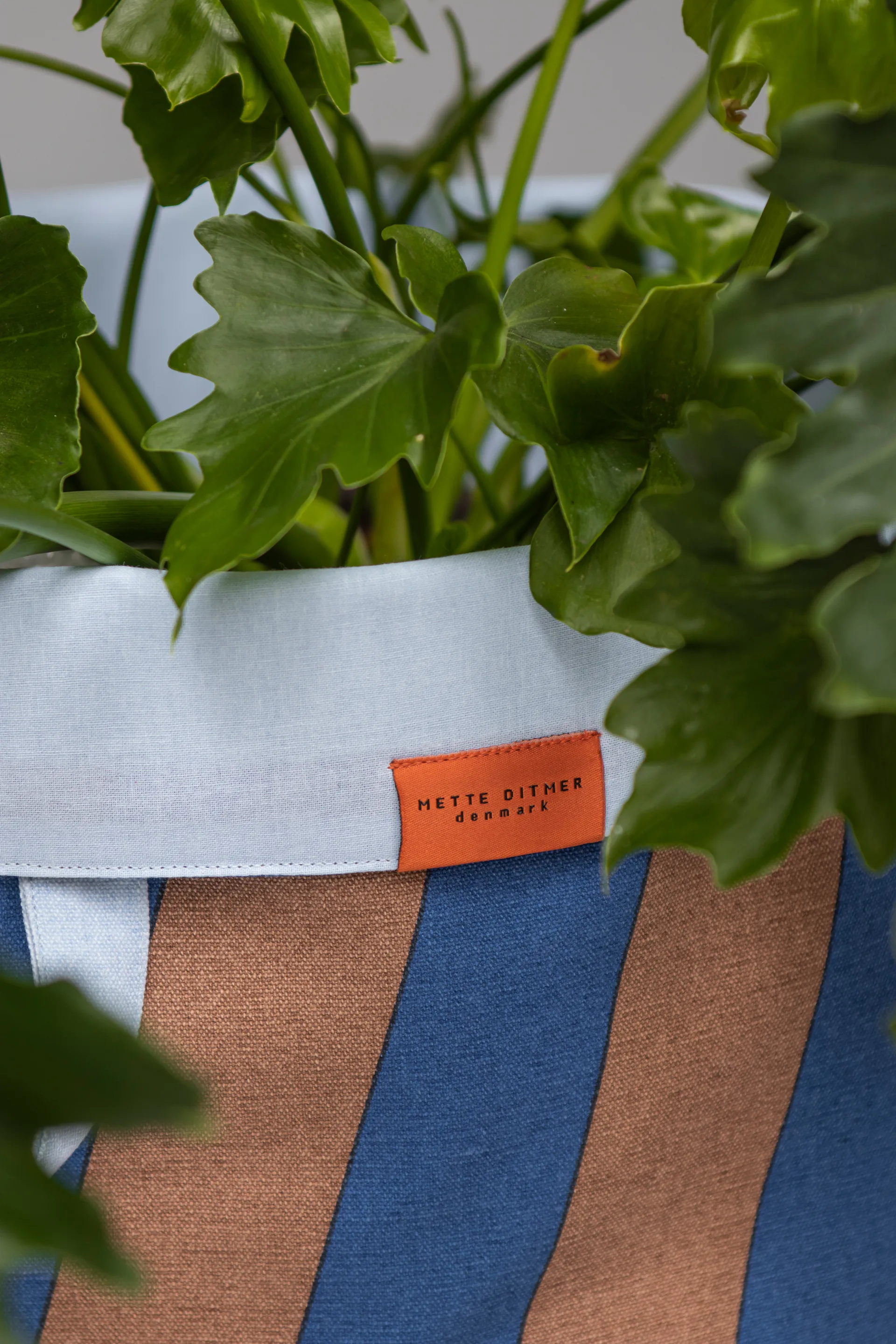 Cesto de lavandería Nova Arte 40x40x50 cm, Cobalt-blush Mette Ditmer