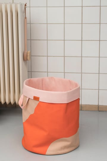 Cesto de lavandería Nova Arte 40x40x50 cm - Latte-orange - Mette Ditmer