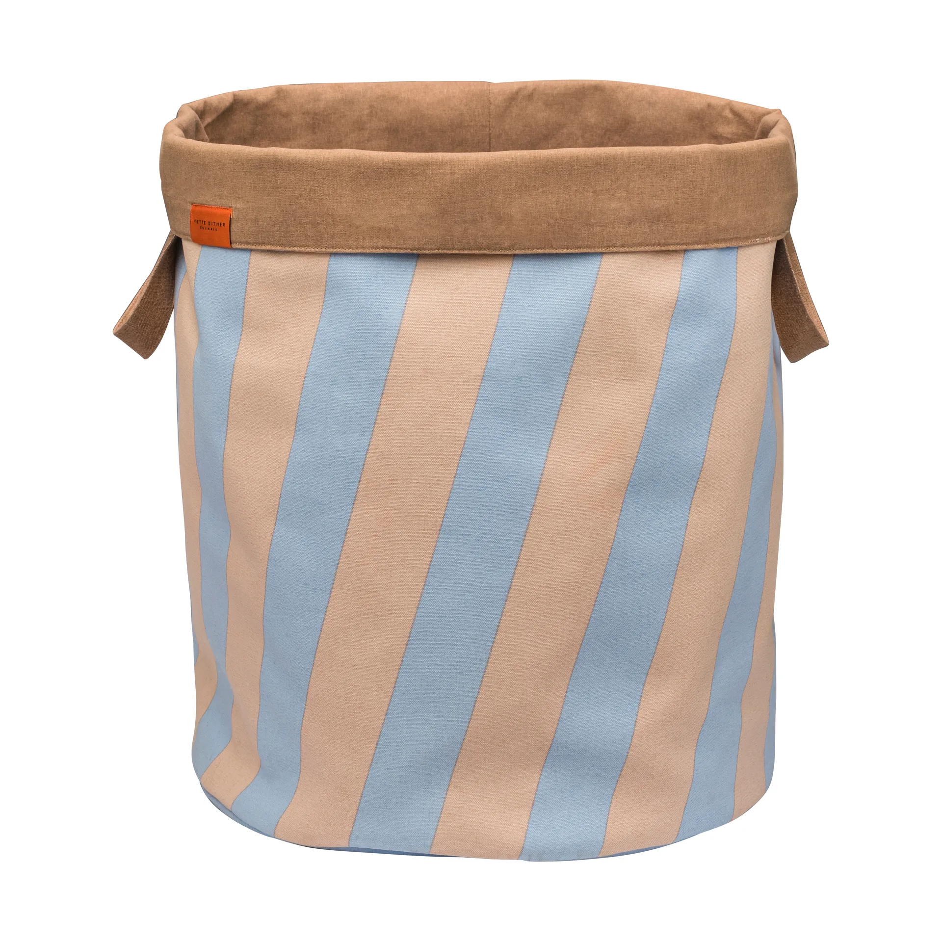 Cesto de lavandería Nova Arte 40x40x50 cm, Light blue-powder rose Mette Ditmer