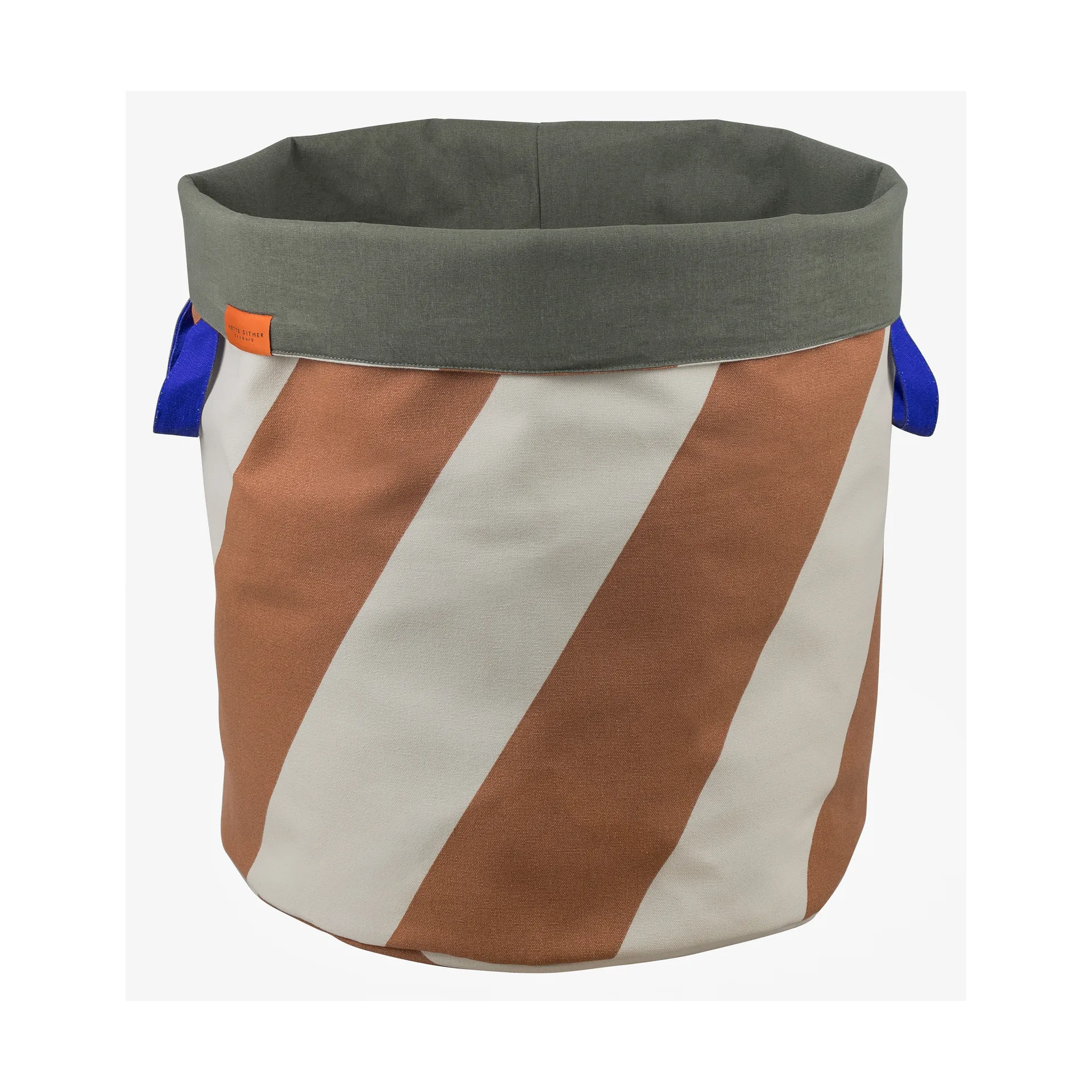 Cesto para la colada Diagonal Ø40x50 cm, Brick-sand Mette Ditmer