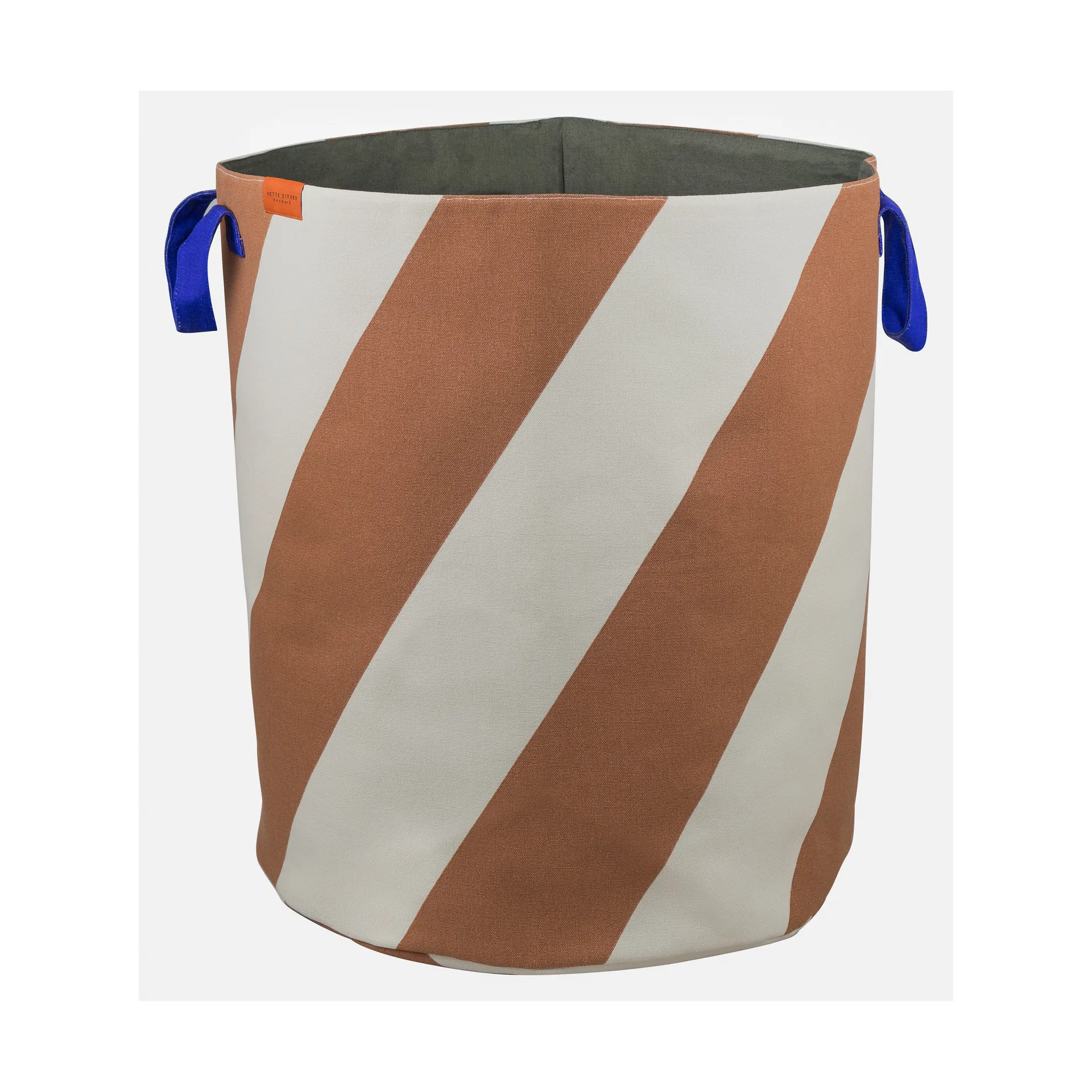 Cesto para la colada Diagonal Ø40x50 cm, Brick-sand Mette Ditmer