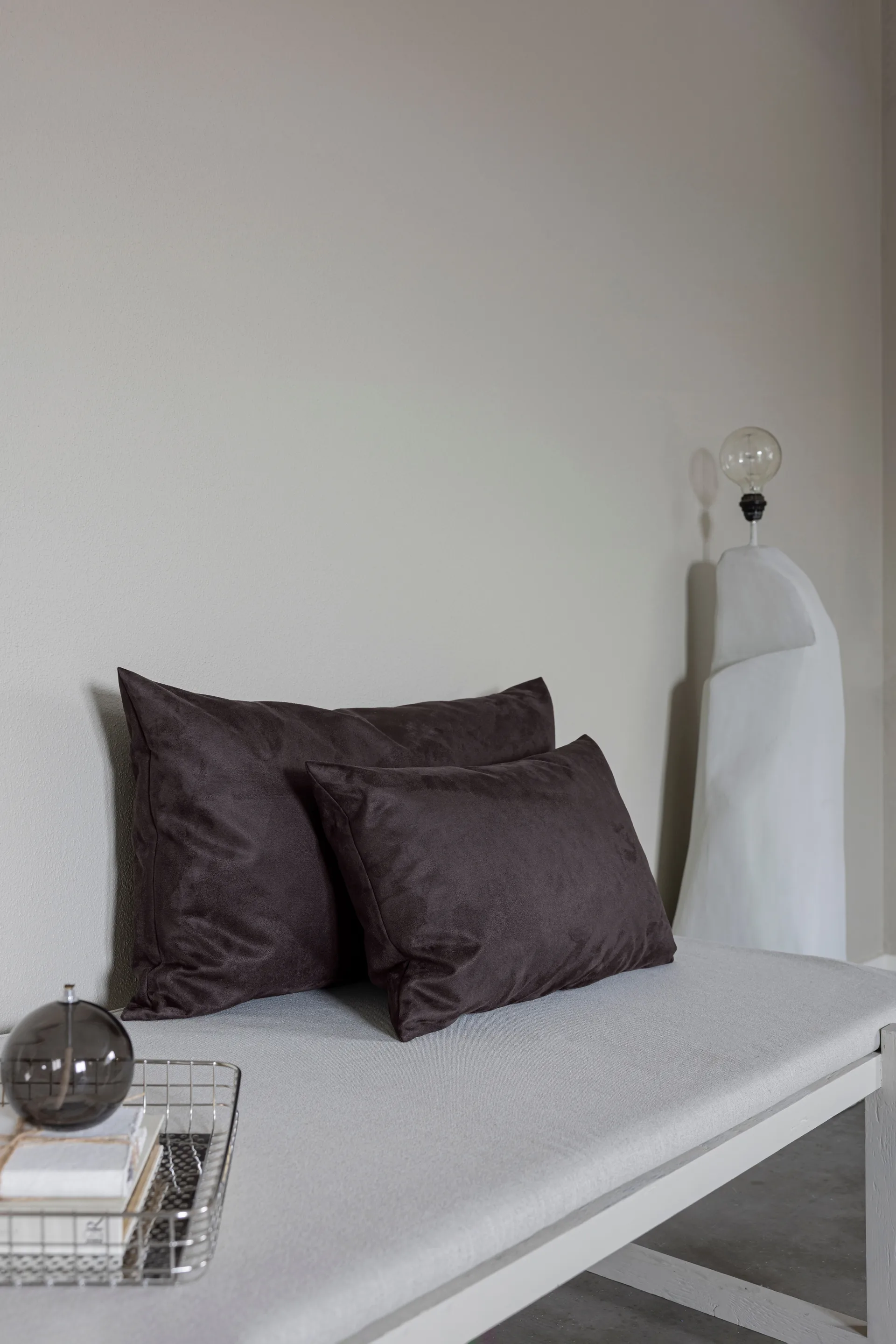 Cojín decorativo Lounge, Chocolate, 40x60 cm Mette Ditmer