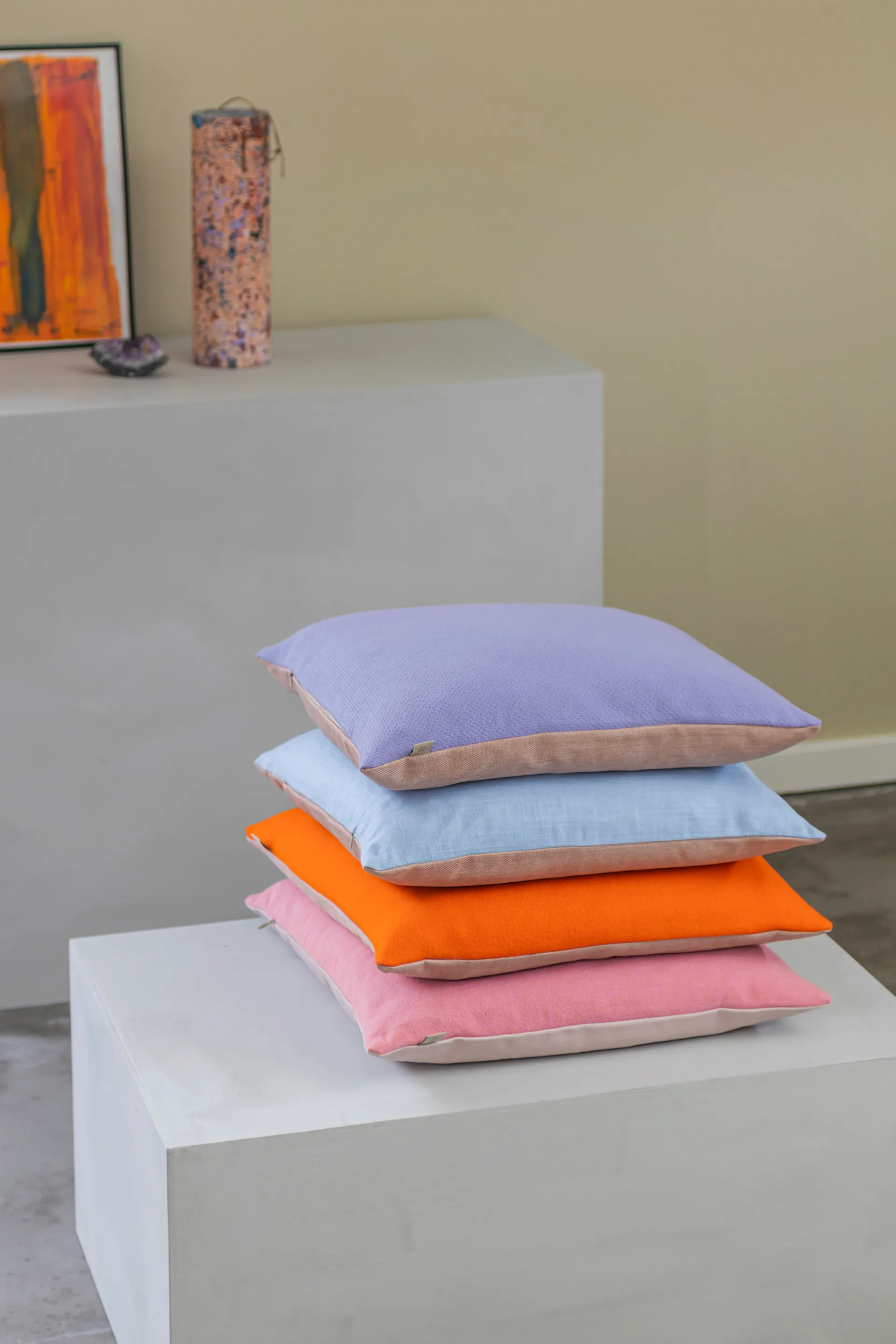 Cojín Spectrum 50x50 cm, Orange-peach Mette Ditmer