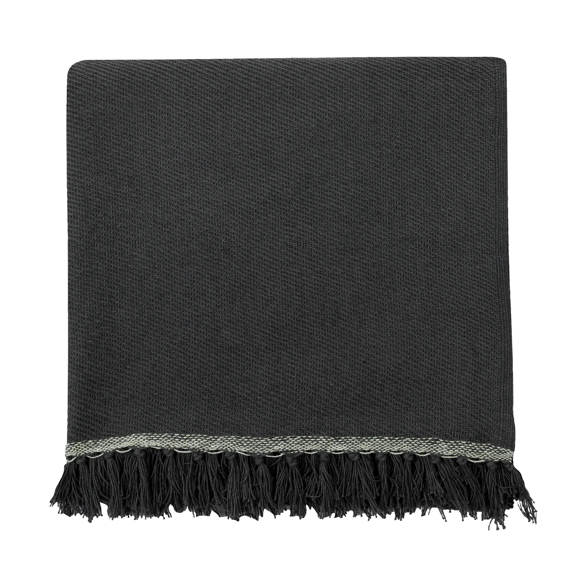 Colcha Bohemia, Anthracite,140x250 cm Mette Ditmer