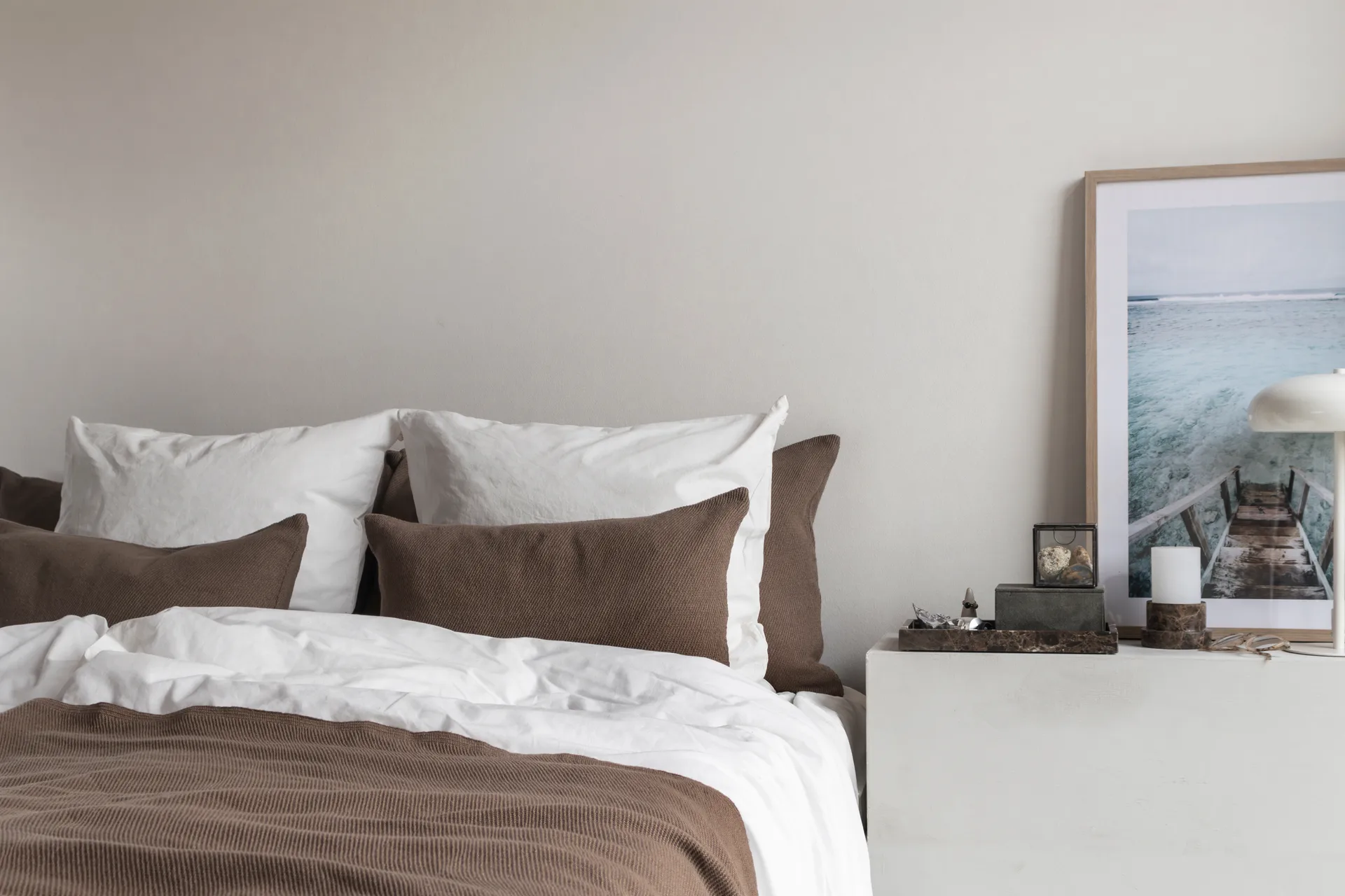 Colcha Bohemia, Taupe, 250x250 cm Mette Ditmer