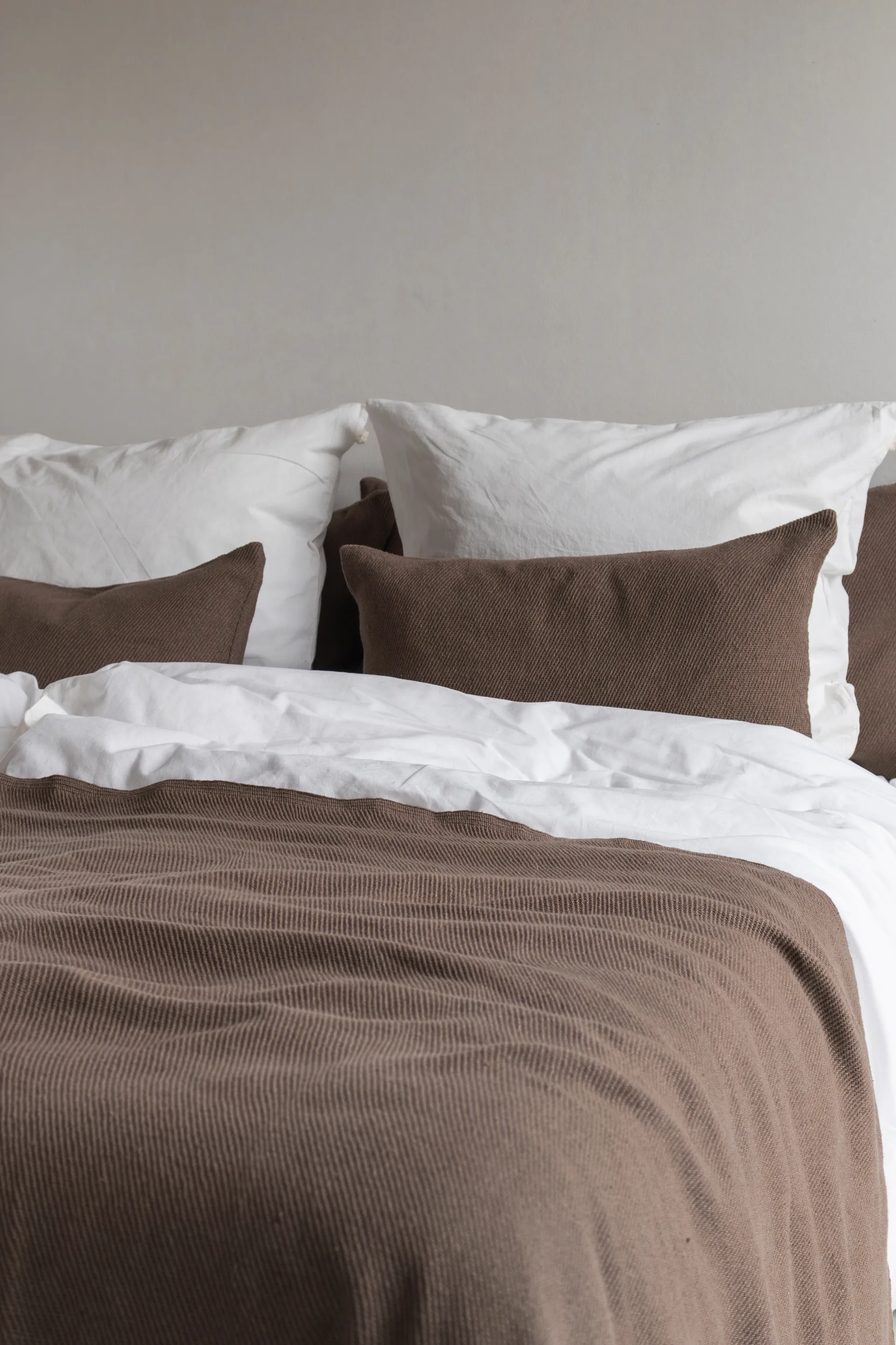 Colcha Bohemia, Taupe, 250x250 cm Mette Ditmer