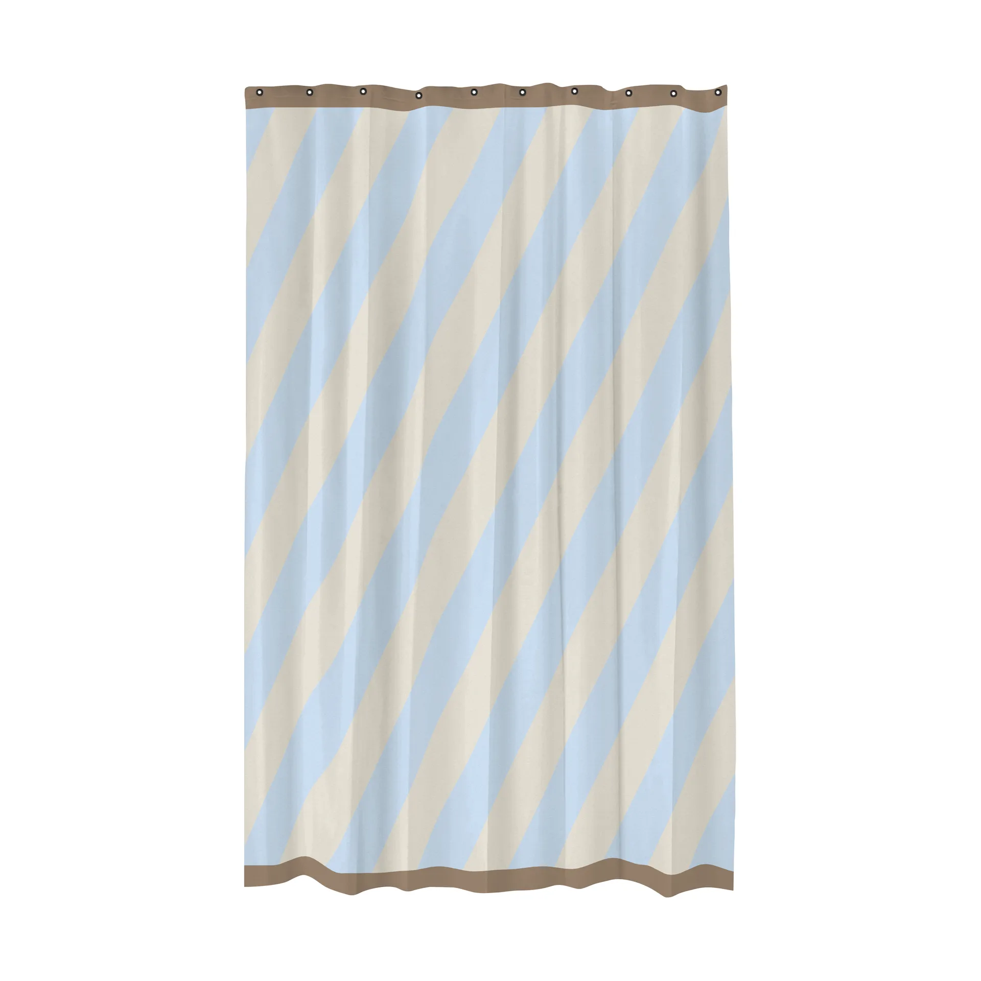 Cortina de ducha Diagonal 150x200 cm, Light blue Mette Ditmer