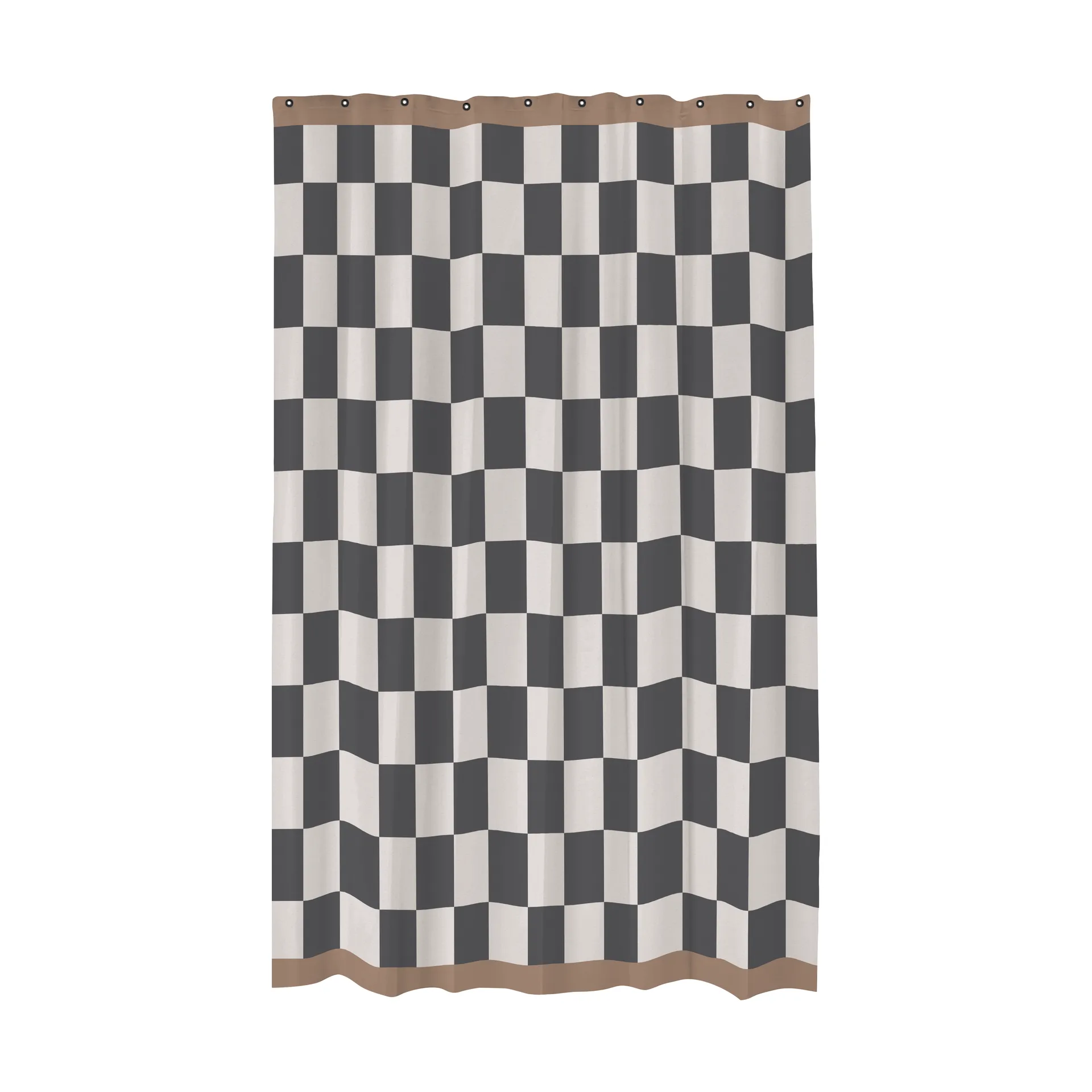 Cortina de ducha Retro 150x200 cm, Dark grey Mette Ditmer