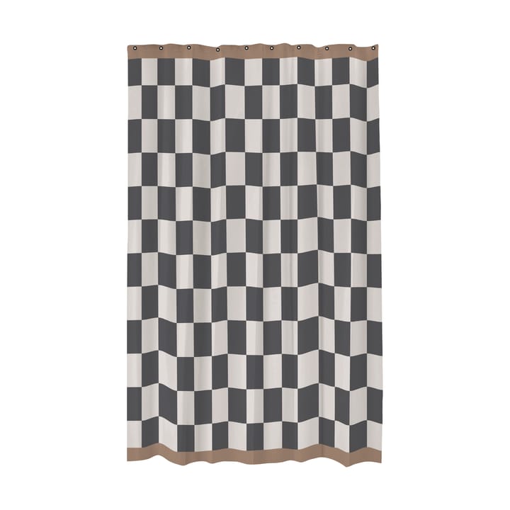 Cortina de ducha Retro 150x200 cm - Dark grey - Mette Ditmer