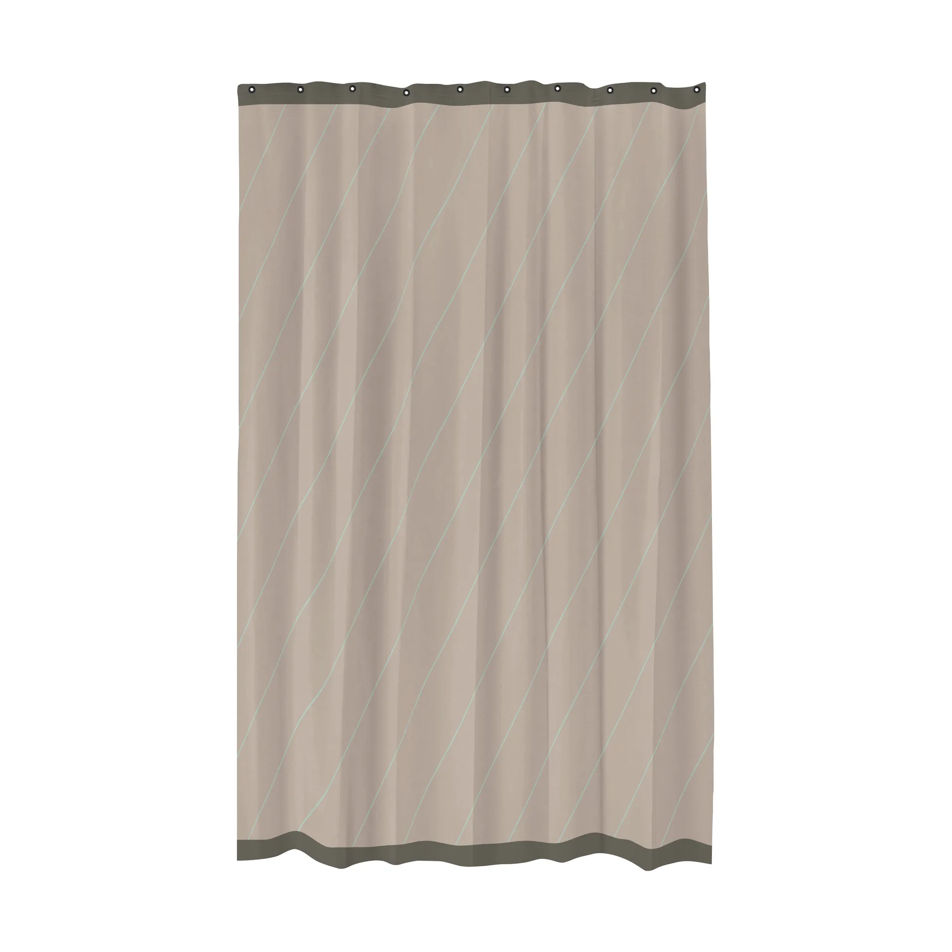 Cortina de ducha Subtle 150x200 cm, Mint Mette Ditmer