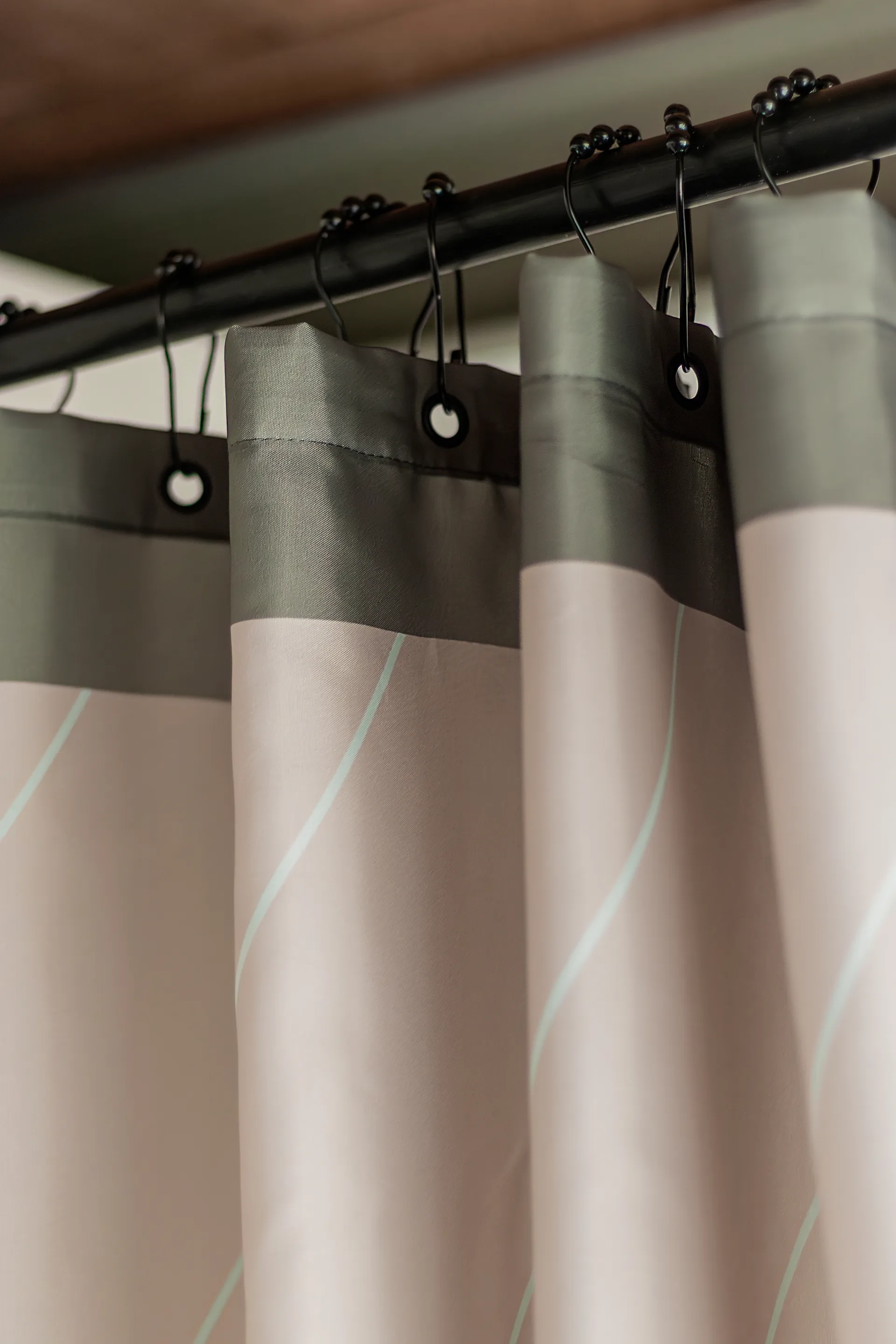 Cortina de ducha Subtle 150x200 cm, Mint Mette Ditmer