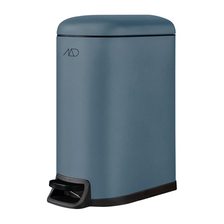 Cubo de pedal Walther 10 L - Stone blue - Mette Ditmer