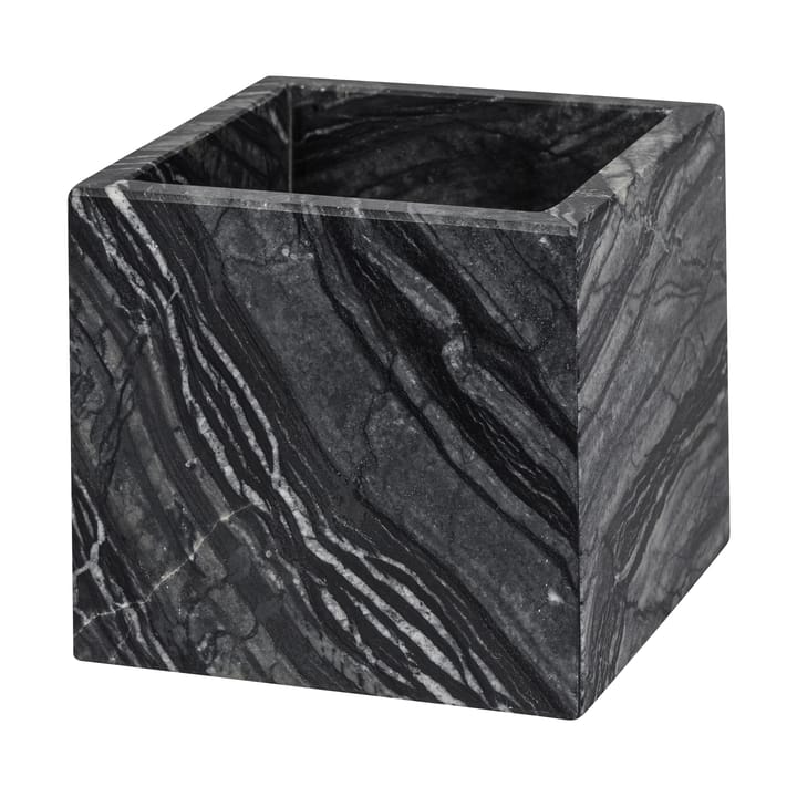 Cubo Marble 8,5x8,5 cm - Black-grey - Mette Ditmer