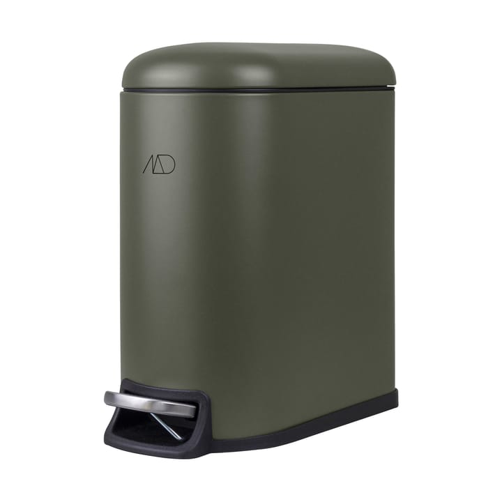 Cubo pedal Mini-Walther 5 L - Dark olive - Mette Ditmer