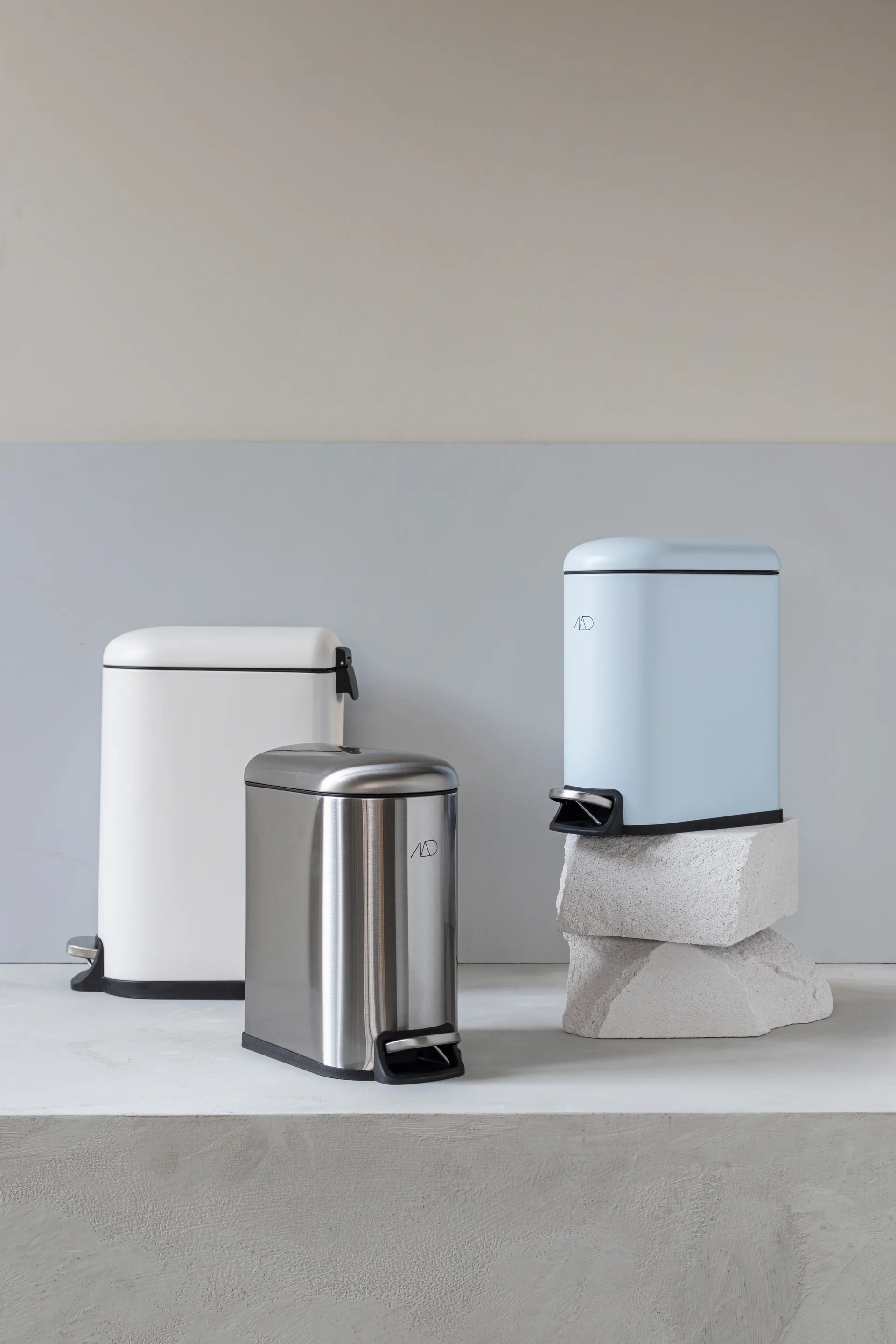 Cubo pedal Mini-Walther 5 L, Steel Mette Ditmer