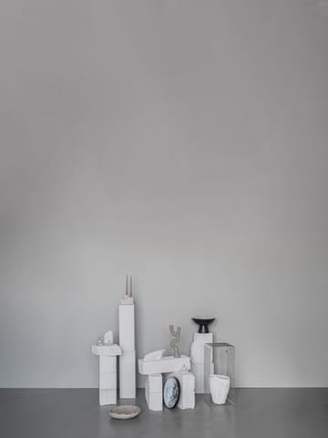 Cuenco con pie By Hand Ø31,5x20 cm - Off-white - Mette Ditmer