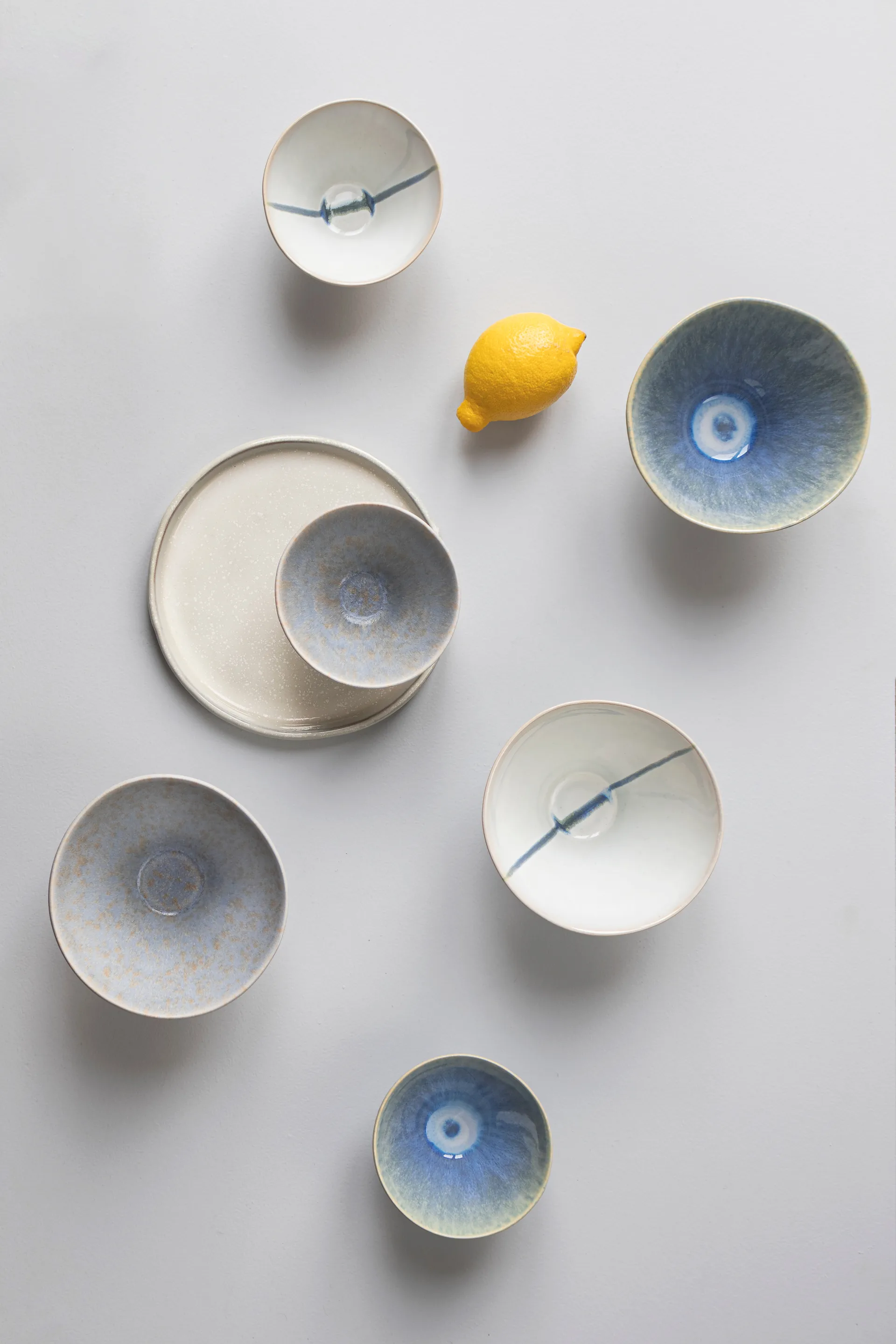 Cuenco medium Elements Ø15,5 cm 3 piezas, Blue Mette Ditmer