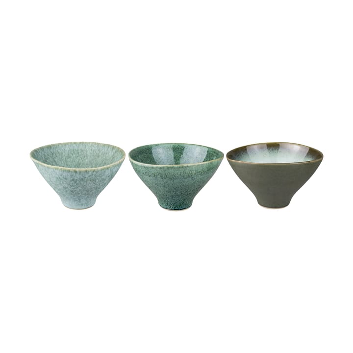 Cuenco medium Elements Ø15,5 cm 3 piezas - Green - Mette Ditmer