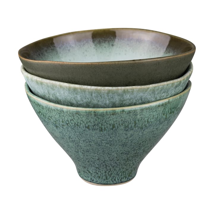 Cuenco medium Elements Ø15,5 cm 3 piezas, Green Mette Ditmer