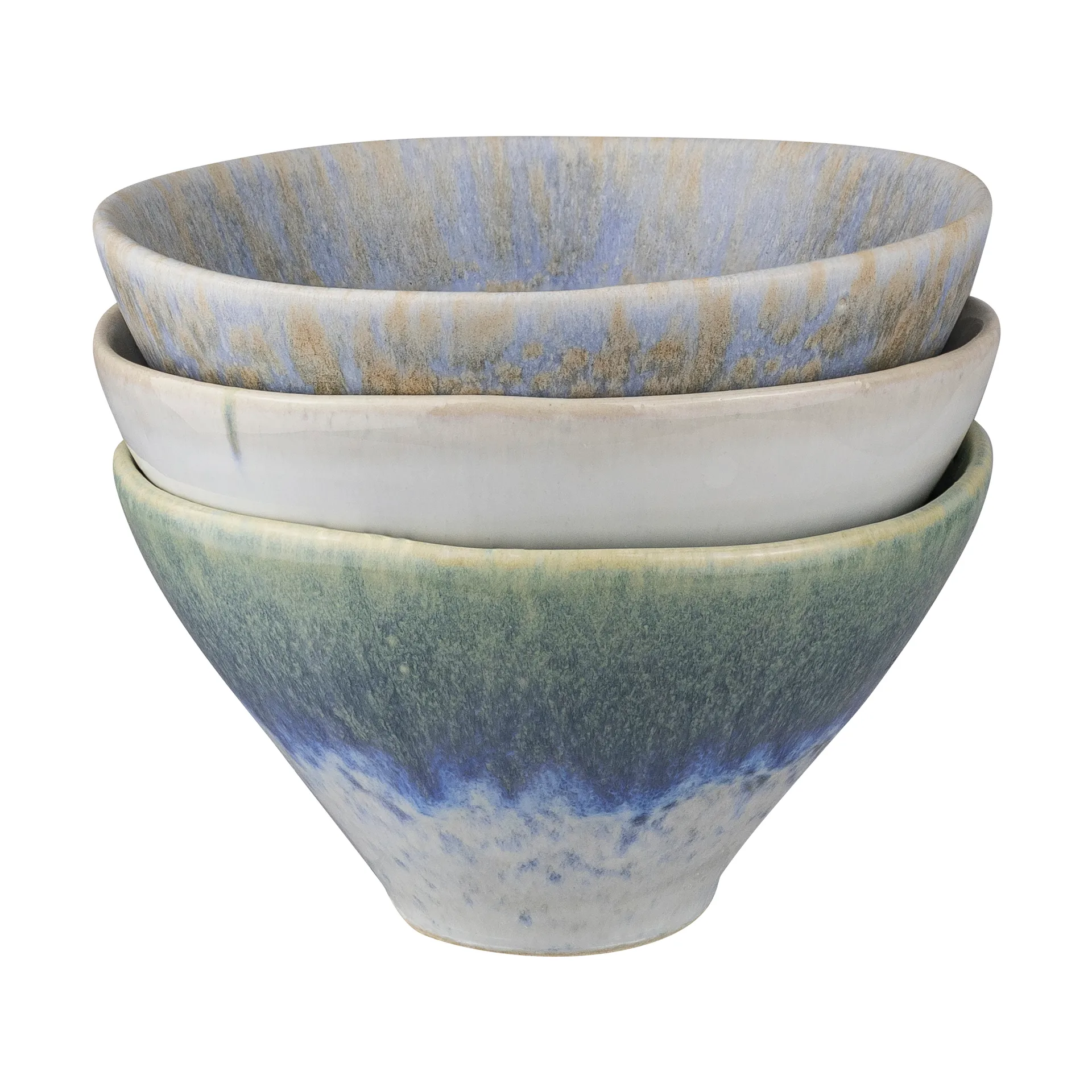 Cuenco small Elements Ø12 cm 3 piezas, Blue Mette Ditmer