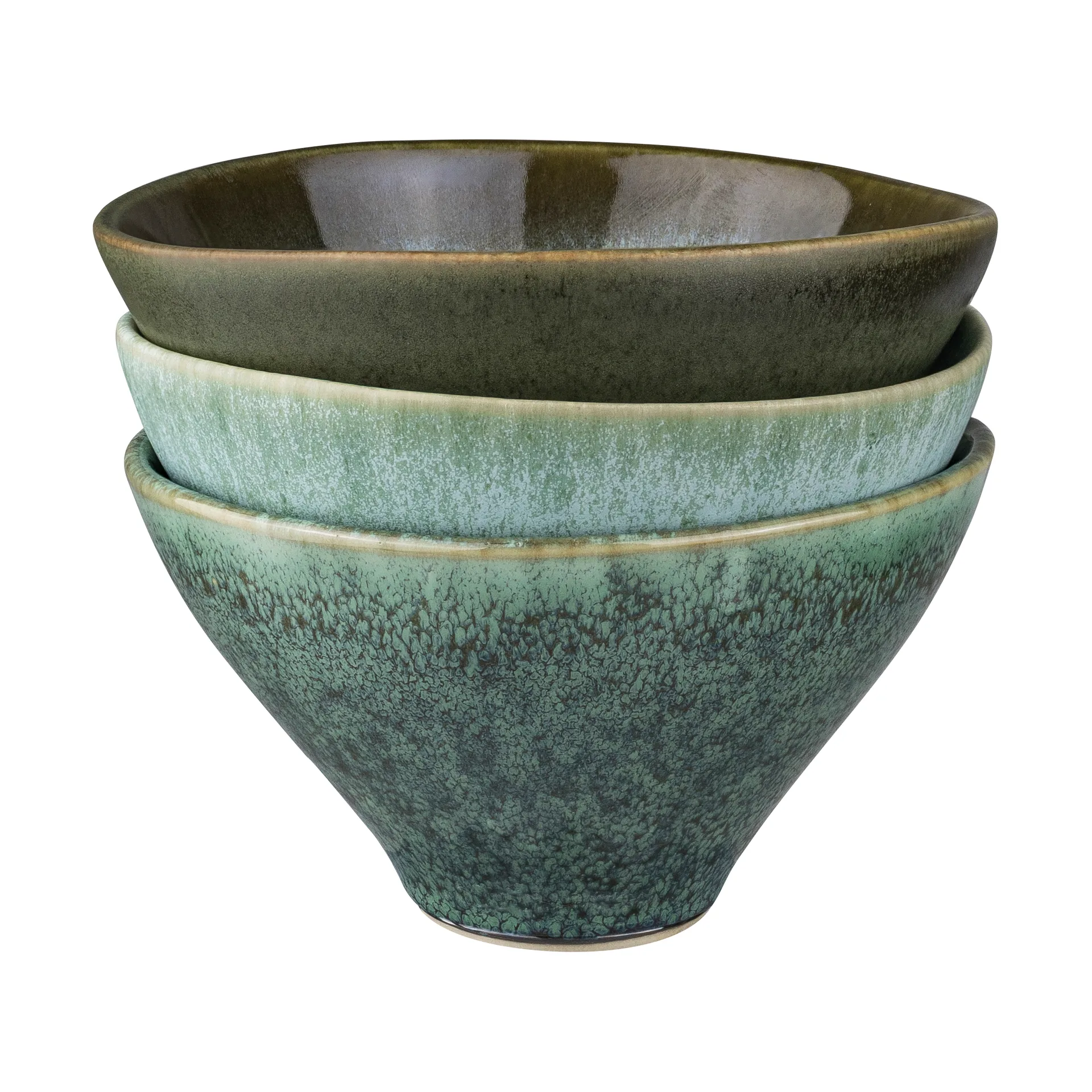 Cuenco small Elements Ø12 cm 3 piezas, Green Mette Ditmer