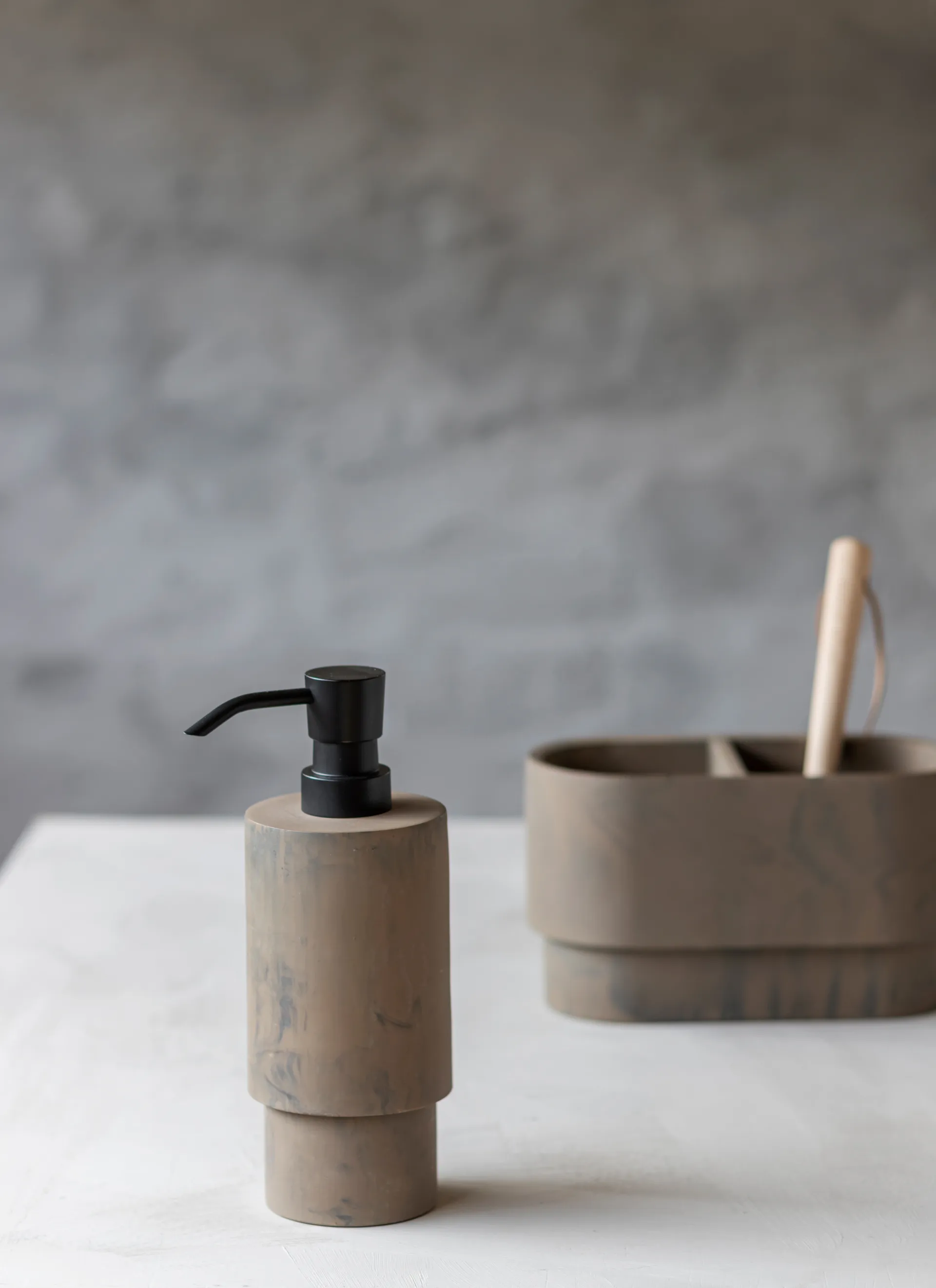 Dispensador de jabón Attitude kitchen 19 cm, Ochre Mette Ditmer