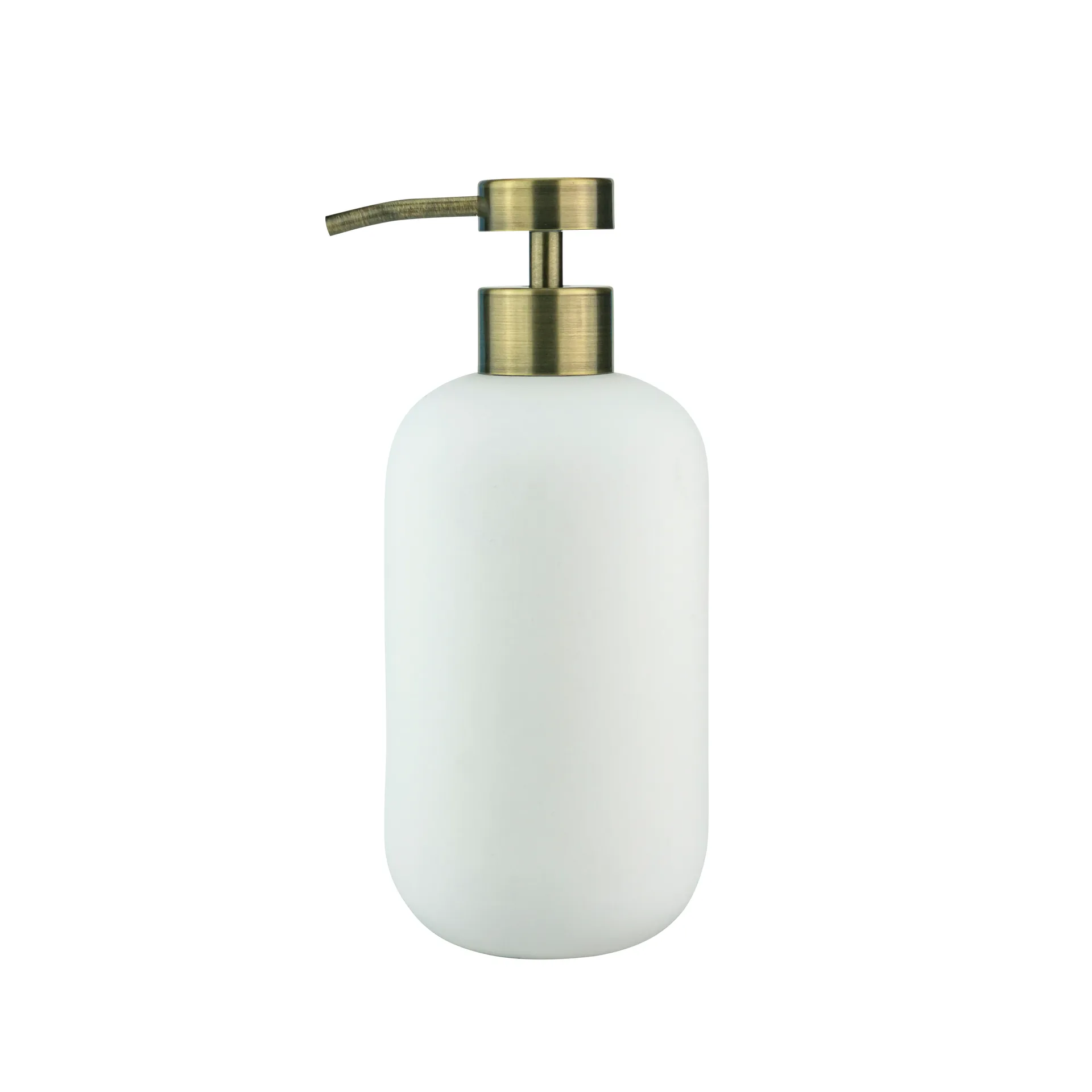 Dispensador de jabón Lotus alto, blanco Mette Ditmer