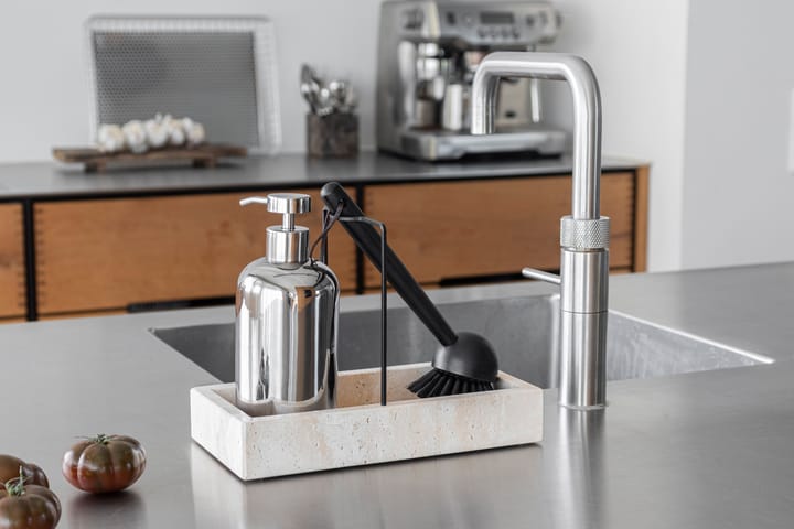Dispensador de jabón Lotus alto, Chrome Mette Ditmer