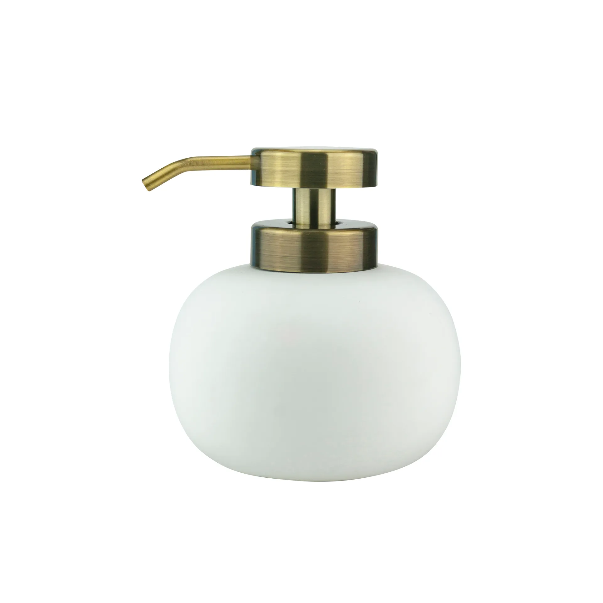 Dispensador de jabón Lotus bajo, blanco Mette Ditmer