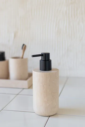 Dispensador de jabón Marble 17,5 cm - Sand - Mette Ditmer