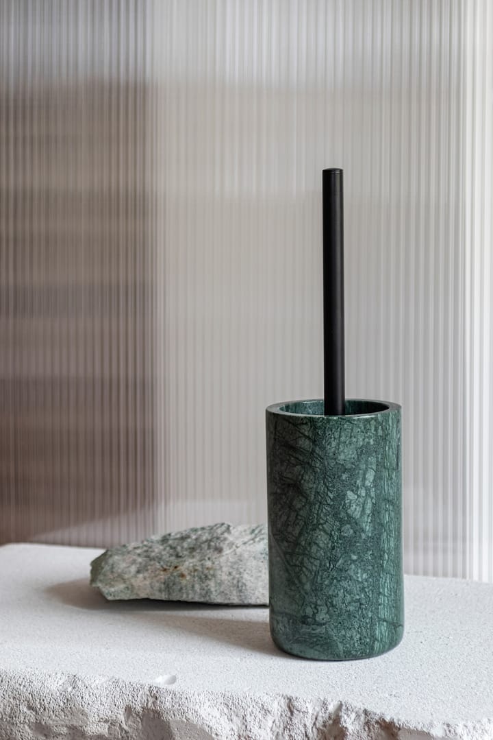 Escobilla de baño Marble 36 cm, Dark forest Mette Ditmer