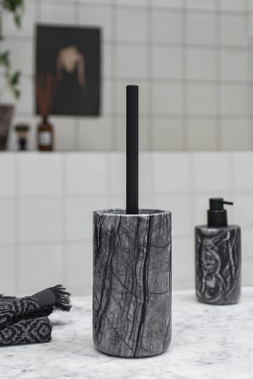 Escobilla de baño Marble 36 cm - Negro-gris - Mette Ditmer