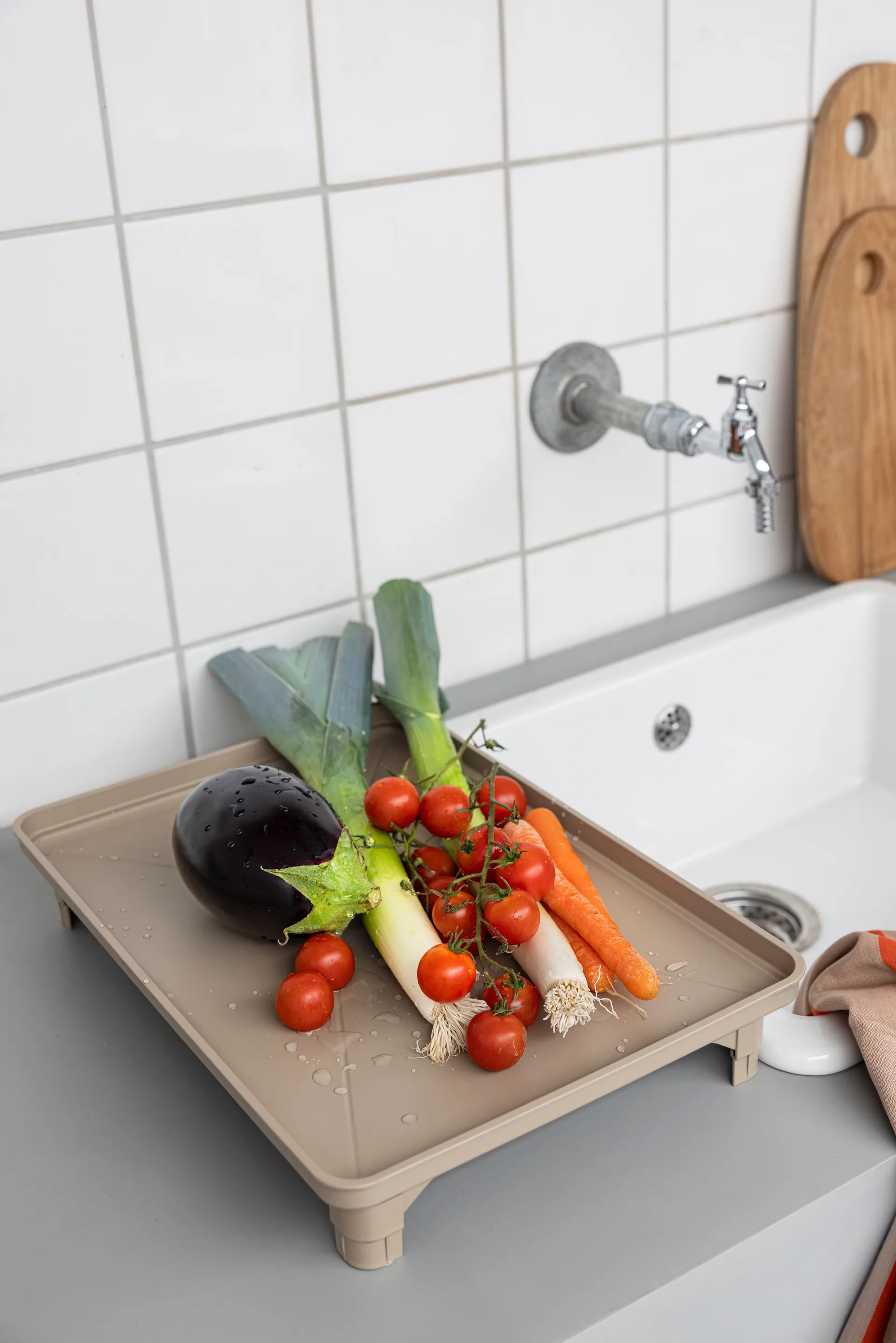 Escurreplatos Dry-it, Arena, 29x42 cm Mette Ditmer