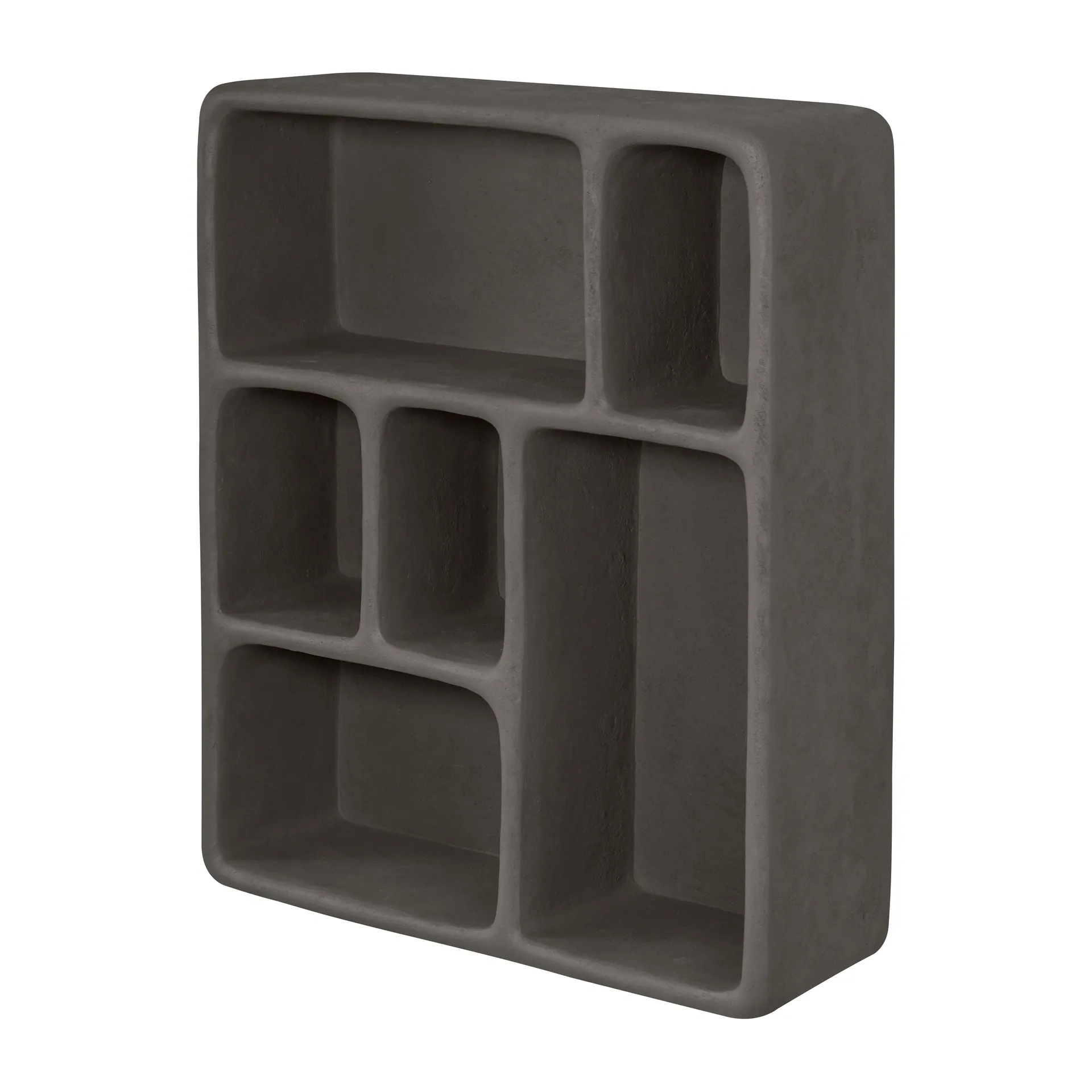 Estante de pared Art Studio set box, Dark Stone Mette Ditmer