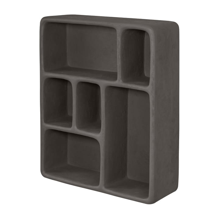 Estante de pared Art Studio set box - Dark Stone - Mette Ditmer