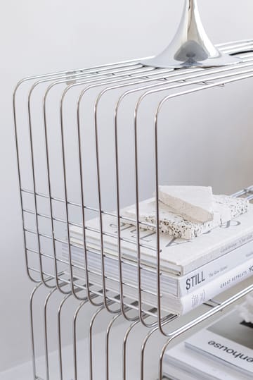 Estantería Wire 31x70x26 cm - Chrome - Mette Ditmer