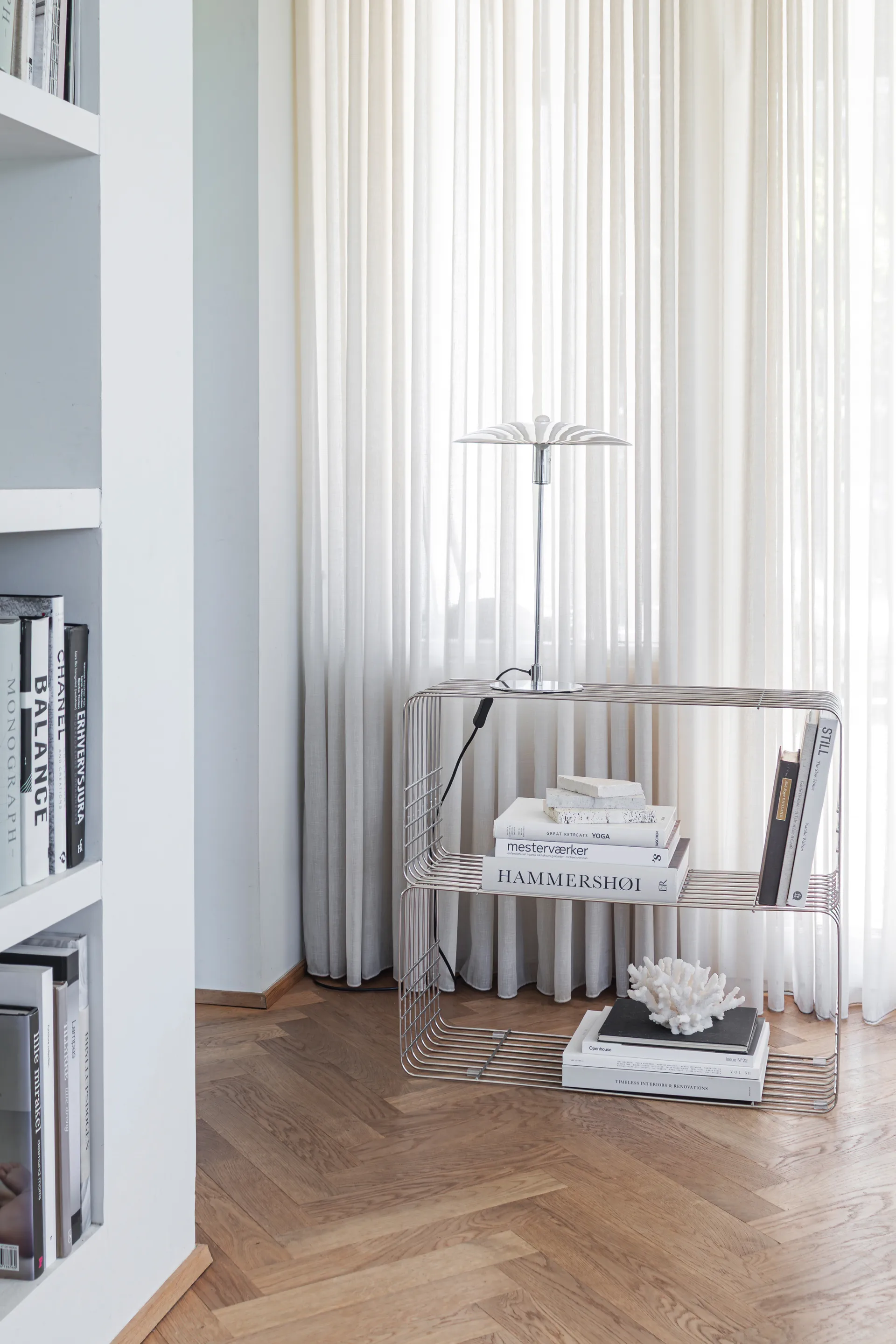 Estantería Wire 31x70x26 cm, Chrome Mette Ditmer