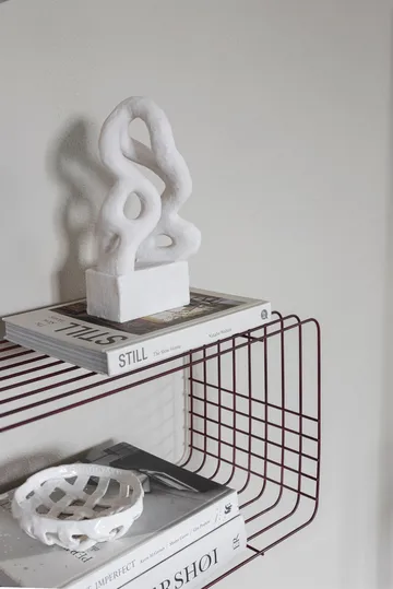 Estantería Wire - Wine, 31 × 70 × 26 cm - Mette Ditmer