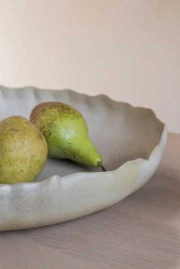 Fuente de servir By Hand Ø37 cm - Straw - Mette Ditmer