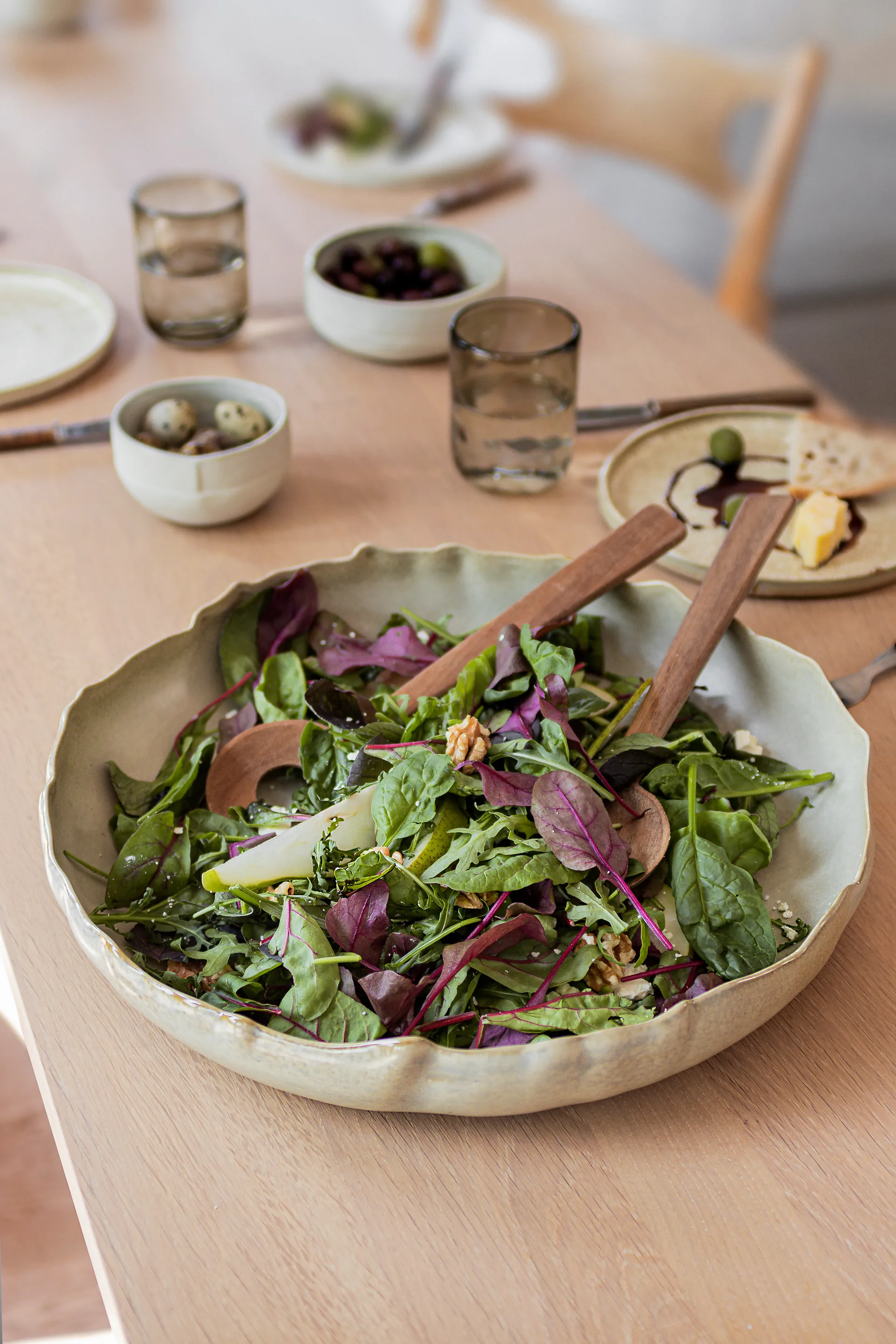 Fuente de servir By Hand Ø37 cm, Straw Mette Ditmer